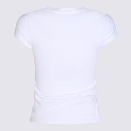 26FW 알렉산더 왕 반팔 티셔츠 1CC4261381 100 White - ALEXANDER WANG