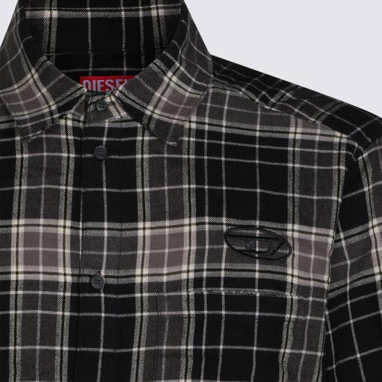 26FW 디젤 셔츠 A23401 0HNBI9XXA BLACK - DIESEL