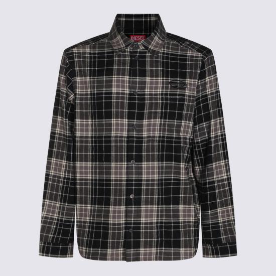 26FW 디젤 셔츠 A23401 0HNBI9XXA BLACK