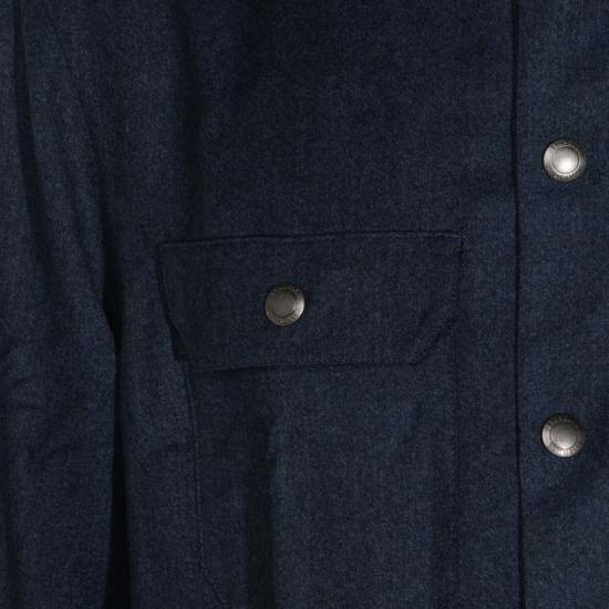 26FW 브루넬로 쿠치넬리 셔츠 MY6660721 C010 NAVY - BRUNELLO CUCINELLI