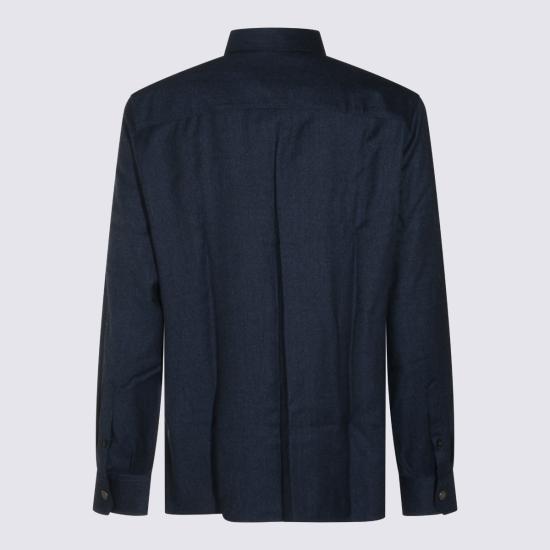26FW 브루넬로 쿠치넬리 셔츠 MY6660721 C010 NAVY - BRUNELLO CUCINELLI