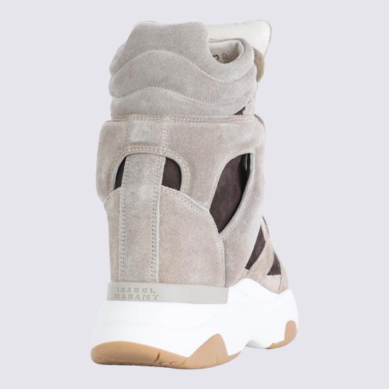 26FW 이자벨마랑 부츠 26EBK0009FA D2E07SSNBW SAND BROWN CHOCOLATE - ISABEL MARANT