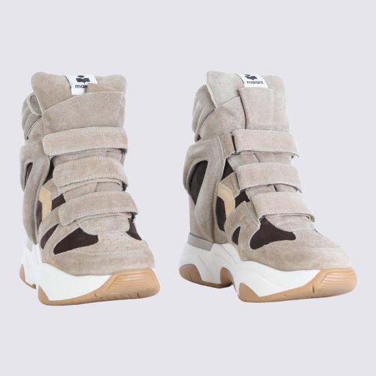 26FW 이자벨마랑 부츠 26EBK0009FA D2E07SSNBW SAND BROWN CHOCOLATE - ISABEL MARANT