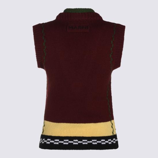 26FW 마르니 스웨터 GCMD0673Q0 UFH100INR92 Wine - MARNI