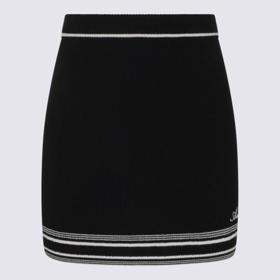 26FW 아미리 미디 스커트 AW426SK002 0002 Black