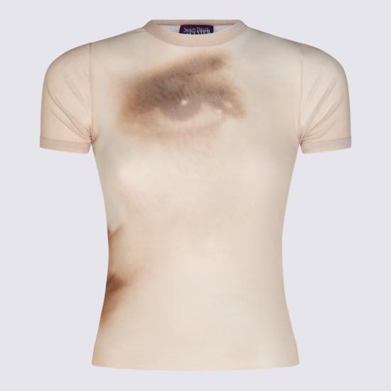 26FW 장 폴 고티에 긴팔 티셔츠 2604WTO563 M032P68 Beige