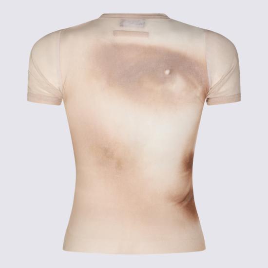 26FW 장 폴 고티에 긴팔 티셔츠 2604WTO563 M032P68 Beige - JEAN PAUL GAULTIER