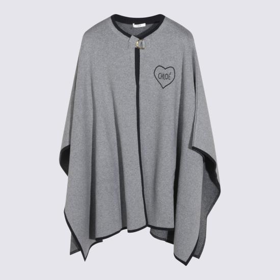 26FW [키즈] 끌로에 케이프 C21272 A46 Grigio
