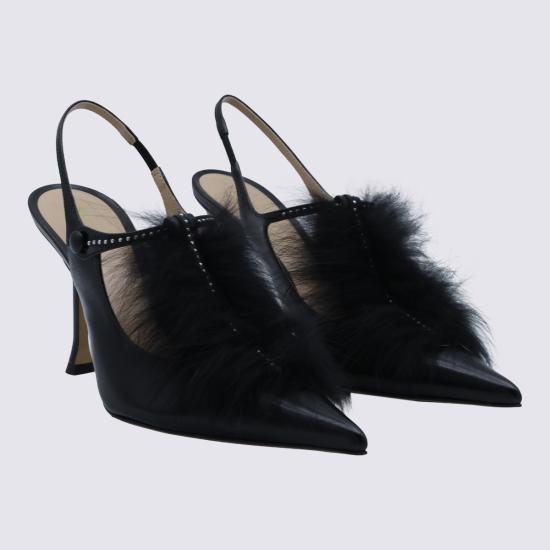 26FW 펜디 힐/펌프스 8J9159 AY0WF0ABB NERO - FENDI
