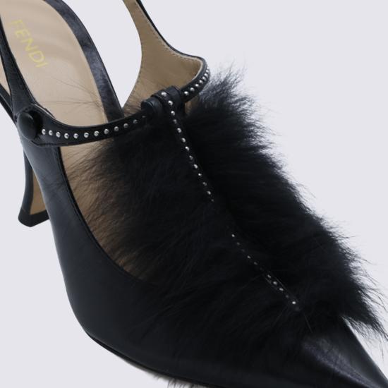 26FW 펜디 힐/펌프스 8J9159 AY0WF0ABB NERO - FENDI