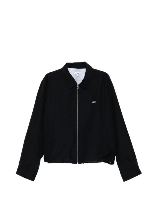 26FW 로에베 테크니컬 쉘 아노락 집업 H526Y02WFV 1100 Black