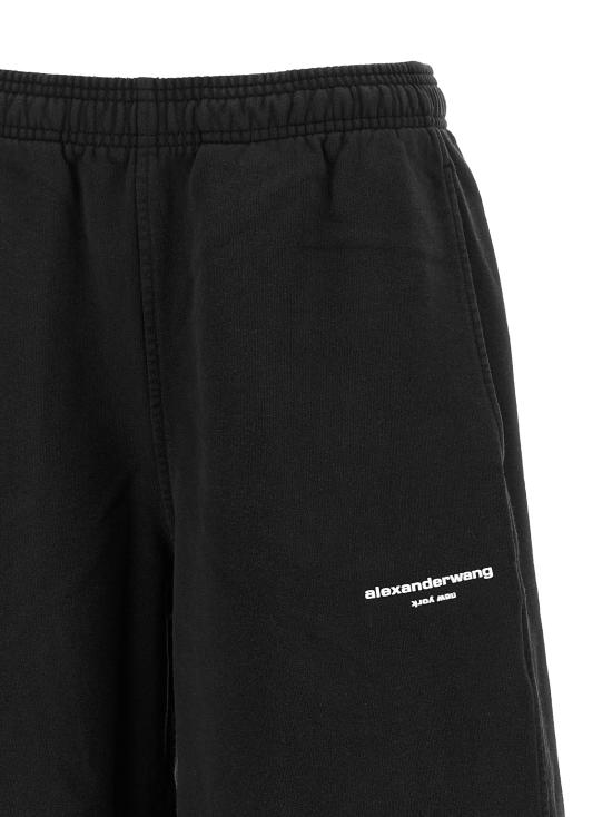 26FW 알렉산더 왕 스트레이트 팬츠 1CC4264065011 Black - ALEXANDER WANG