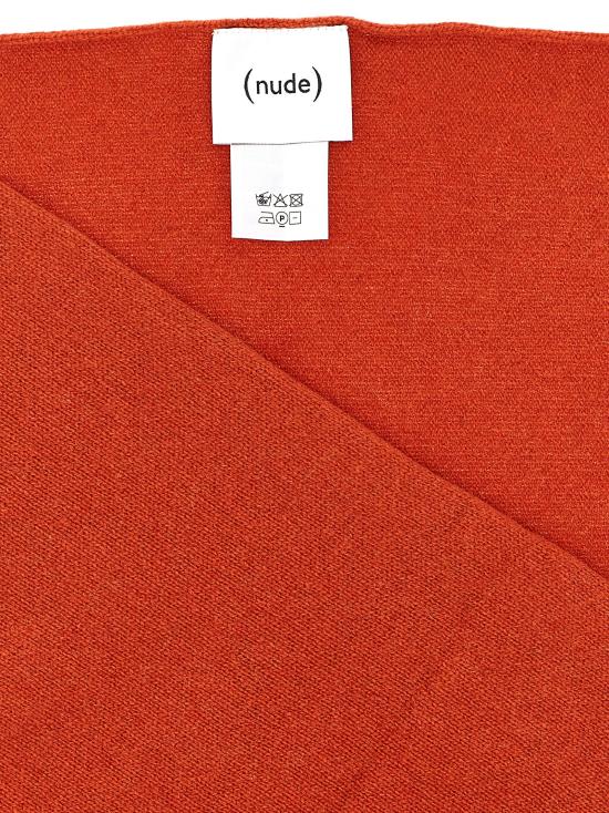 26FW 누드 머플러/스카프 1101W26004162 Orange - NUDE