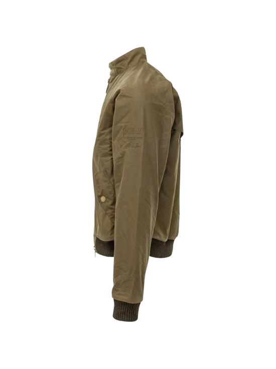 26FW 바버 인터내셔널 스티브 맥퀸 머천트 왁스 봄버 재킷 MWX0465 SN31 BEIGE - BARBOUR