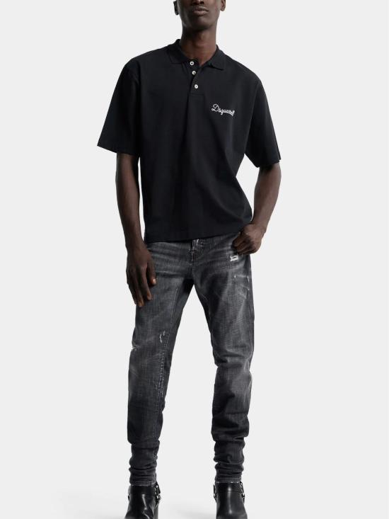 26FW 디스퀘어드2 데님 팬츠 S74LB1910 S30357900 BLACK - DSQUARED2