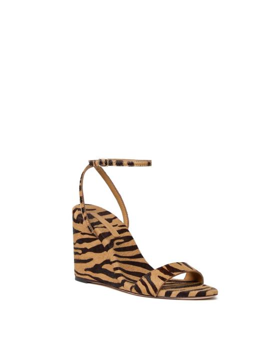  로플러랜달 샌들 로플러 랜달 가비 웨지  지브라 - LOEFFLER RANDALL