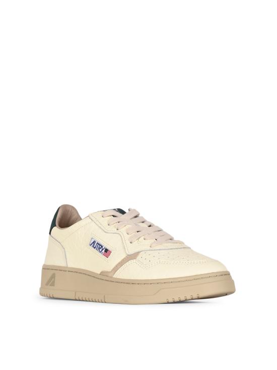 26FW 오트리 메달리스트 로우 스니커즈 AULM NE18 NBK ELE SUEDE DARKSEA FEATGRAY - AUTRY