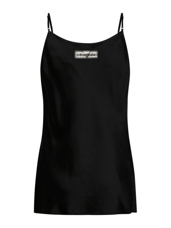 26FW 아크네 스튜디오 민소매 티셔츠 AB0016 900 Black - ACNE STUDIOS