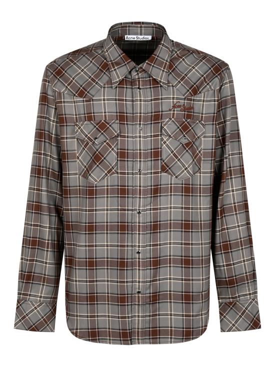 26FW 아크네 스튜디오 셔츠 BB0715 BQ9 MULTI GREY