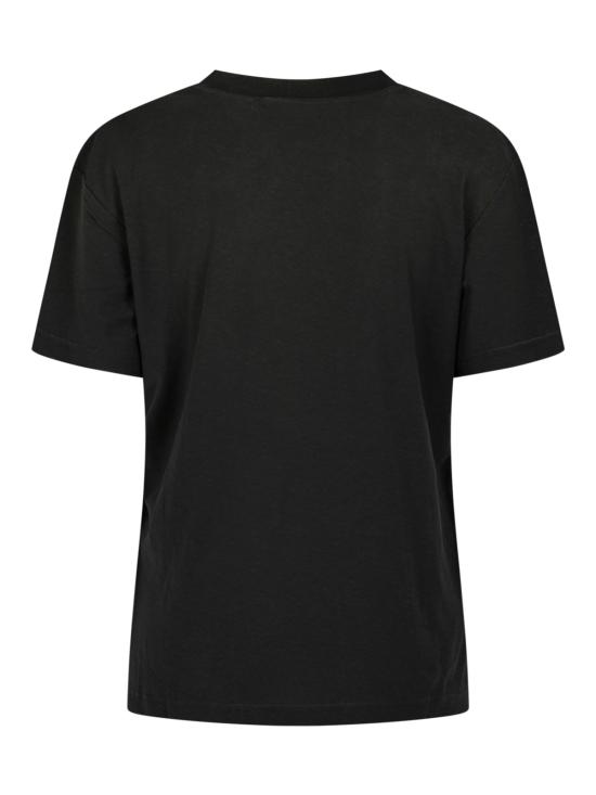 26FW 아크네 스튜디오 스프레이드 로고 반팔 티셔츠 CL0497 BM0 FADED BLACK - ACNE STUDIOS