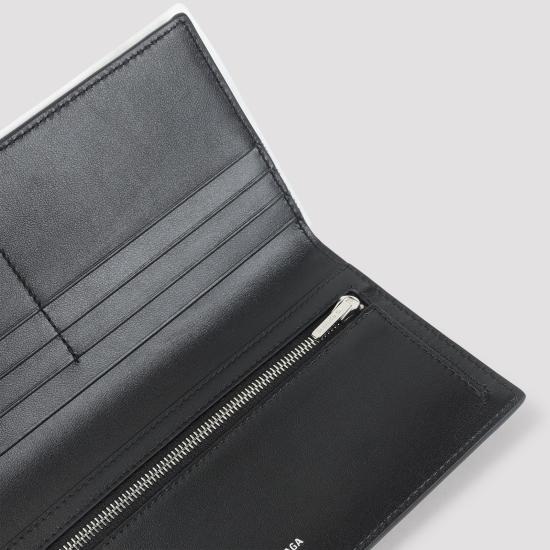 26FW 발렌시아가 패스포트 2 티켓 장지갑 787774 2AA3R 1000 BLACK - BALENCIAGA