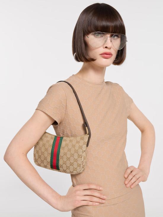 26FW 구찌 루네타 스몰 크로스바디백 863406FAFV9 9653 Beige - GUCCI