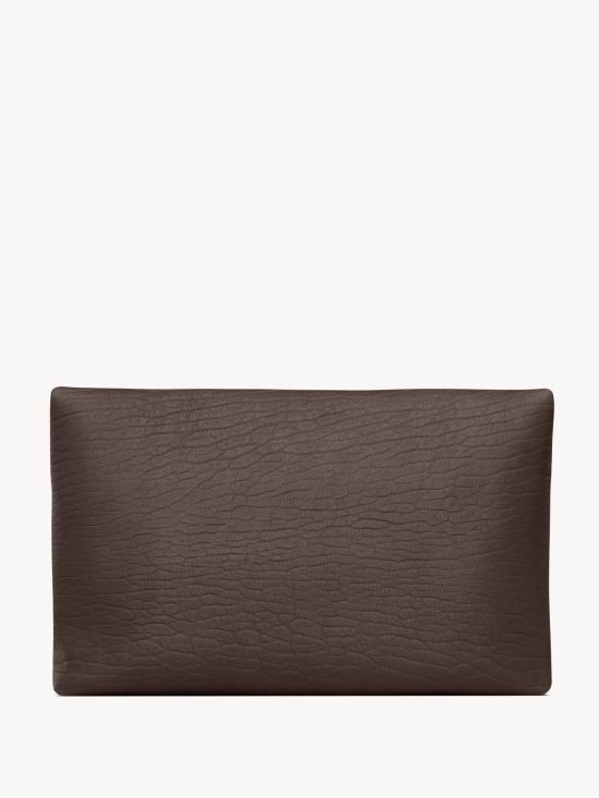 26FW 생로랑 카산드라 라지 엔벨로프 파우치 769307AACYT 2050 Marrone - SAINT LAURENT
