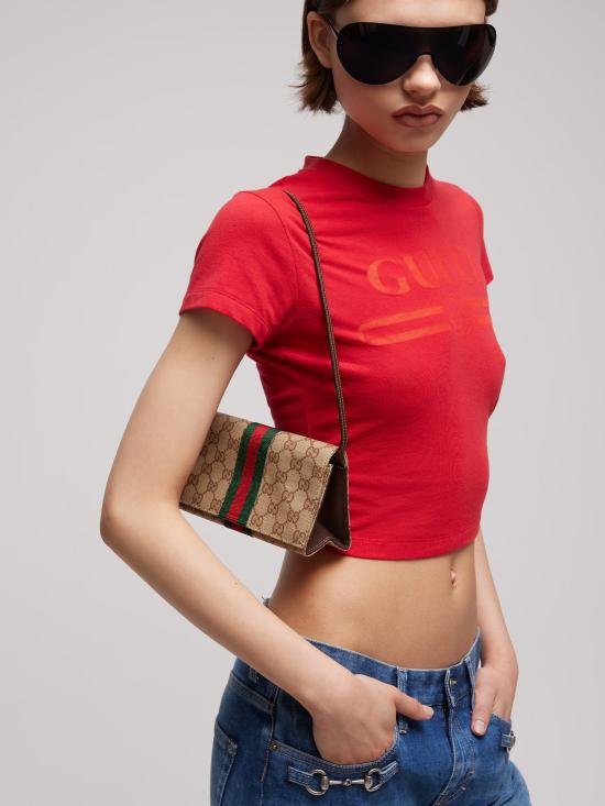 26FW 구찌 웹스몰 파우치 웹스몰 파우치 A002KMFAF8R 8547 - GUCCI