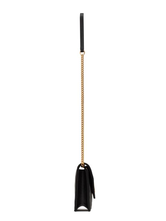 26FW 생로랑 그랑 드 뿌드르 레더 카산드라 엔벨로프 체인 지갑 857605BOW01 1000 NERO - SAINT LAURENT