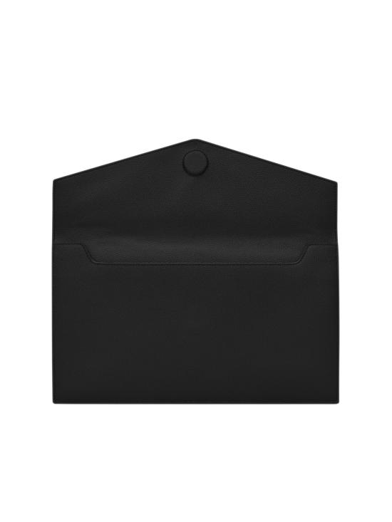 26FW 생로랑 업타운 파우치 클러치백 5657391GF0J 1000 Nero - SAINT LAURENT