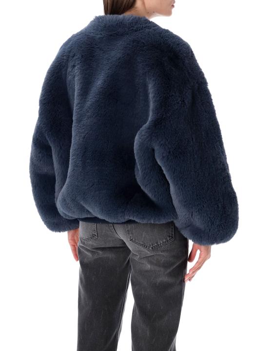 26FW 더프랭키샵 무스탕 JAFS22739304 NAVY BLU - THE FRANKIE SHOP