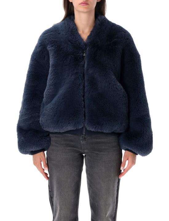 26FW 더프랭키샵 무스탕 JAFS22739304 NAVY BLU