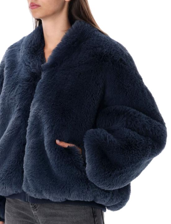 26FW 더프랭키샵 무스탕 JAFS22739304 NAVY BLU - THE FRANKIE SHOP