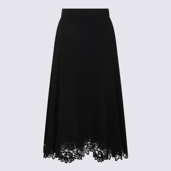 26FW 짐머만 미디 스커트 9419SF261 BLK BLACK - ZIMMERMANN