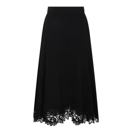 26FW 짐머만 미디 스커트 9419SF261 BLK BLACK - ZIMMERMANN