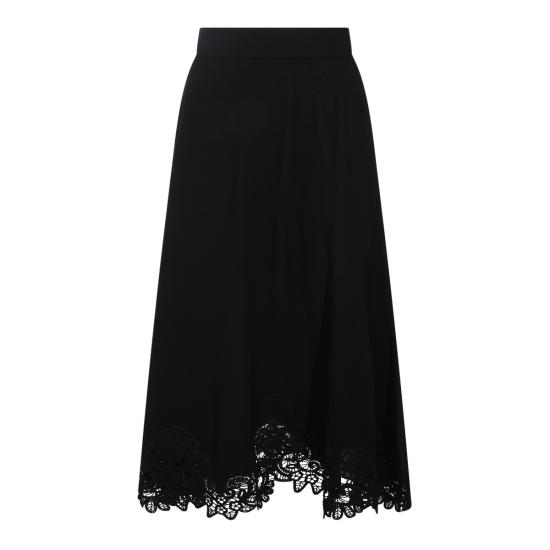 26FW 짐머만 미디 스커트 9419SF261 BLK BLACK