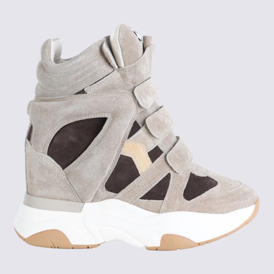 26FW 이자벨마랑 부츠 26EBK0009FA D2E07SSNBW SAND BROWN CHOCOLATE - ISABEL MARANT