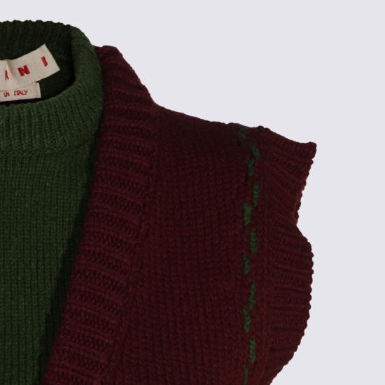 26FW 마르니 스웨터 GCMD0673Q0 UFH100INR92 WINE - MARNI
