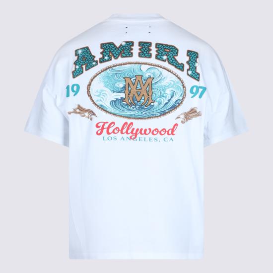 26FW 아미리 반팔 티셔츠 AM426JR034 003O WHITE - AMIRI
