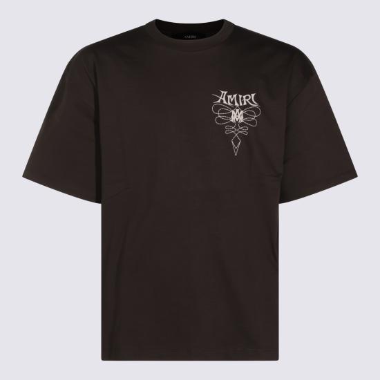 26FW 아미리 반팔 티셔츠 AM426JR006 004D HUSK - AMIRI
