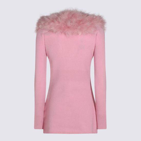 26FW 블루마린 스웨터 RF6197MAB39 X0031 DUSTY PINK - BLUMARINE