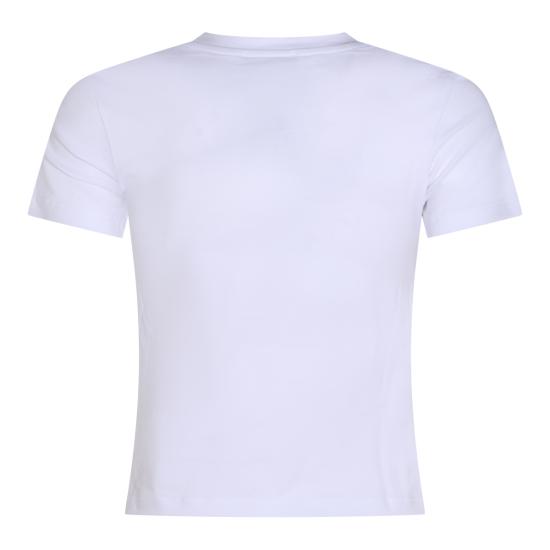26FW 블루마린 반팔 티셔츠 RF6115J5003 11111 OPTIC WHITE - BLUMARINE