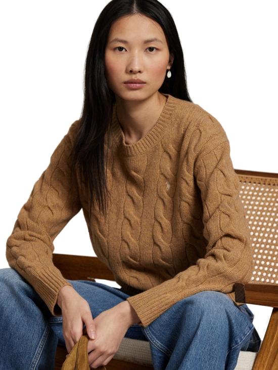 26FW 폴로 랄프로렌 스웨터 211A91216 005 Beige - POLO RALPH LAUREN