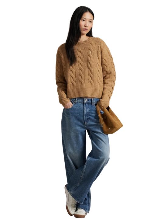 26FW 폴로 랄프로렌 스웨터 211A91216 005 Beige - POLO RALPH LAUREN