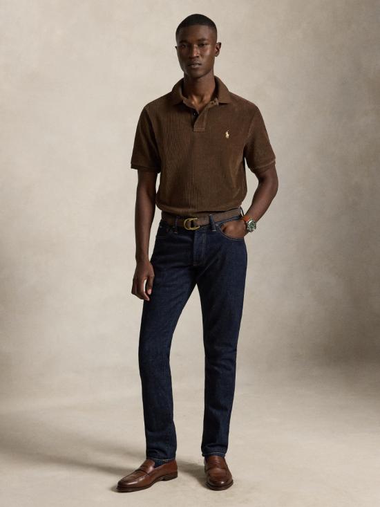 26FW 폴로 랄프로렌 폴로 티셔츠 710B26306 004 Brown - POLO RALPH LAUREN