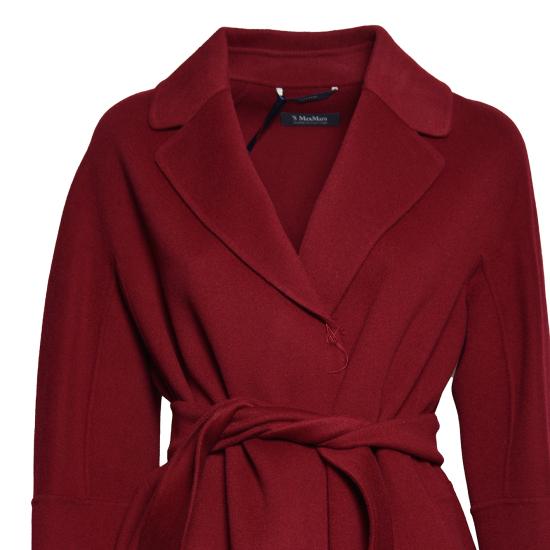 26FW 에스막스마라 코트 2629016091600 002 BORDEAUX - 'S MAX MARA