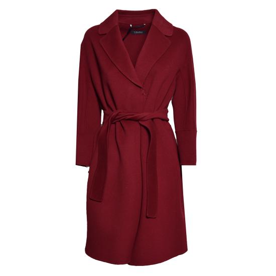 26FW 에스막스마라 코트 2629016091600 002 BORDEAUX