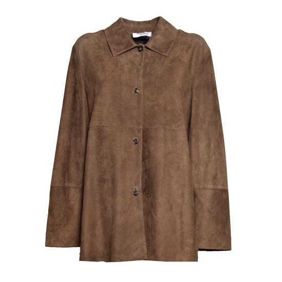 26FW 에스막스마라 가죽 자켓 2629446011600 001 MARRONE