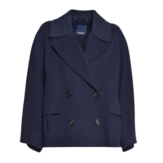 26FW 에스막스마라 ADELE 아델 버진 울 피코트 2629086021600 081 BLU NOTTE