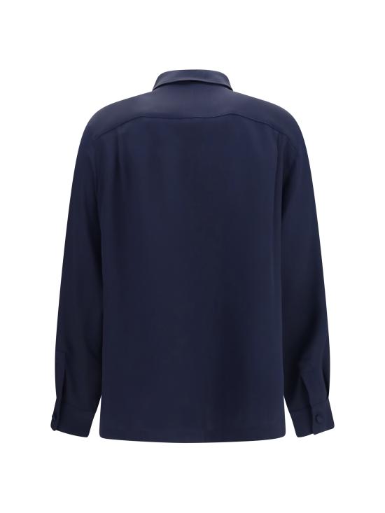 26FW 막스마라 블라우스 2621116021600 003 Blu notte - MAX MARA